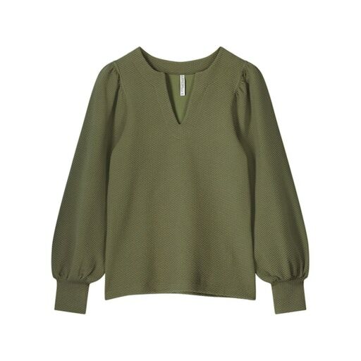 Top waffle jacquard 3s4721-30374-653