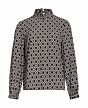 Blouse SMASHED LEMON black off white
