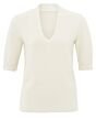 V-neck sweater OFF WHITE KNIT 1-000317-502-99990