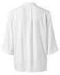 V-neck blouse with 3/4 BLANC 1901245-112-14800