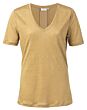Linen T-shirt with satin tape 1919112-013-99206