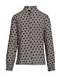 Blouse SMASHED LEMON black off white