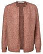 Cardigan with rib detail PINK 1010134-124-715162
