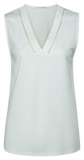 Jersey top with v neck 1909551-213-10103