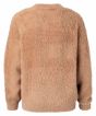 Faux fur fabric mix sweater 1000386-024-71226