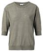 Cotton linen ARMY GREEN 1000258-015-70610