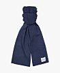 SCARF WOOL BLUE PPUS30008B-M2