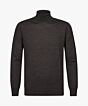PULLOVER ROLL NECK DARK BROWN PPVJ30005D-H2