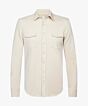 OVERSHIRT WESTERN BEIGE PPWF10005B-F