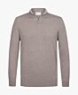 PULLOVER HALF ZIP LS M BROWN PPWJ10007C-H3