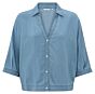 Lightweight chambray blouse 1-201162-504-99308