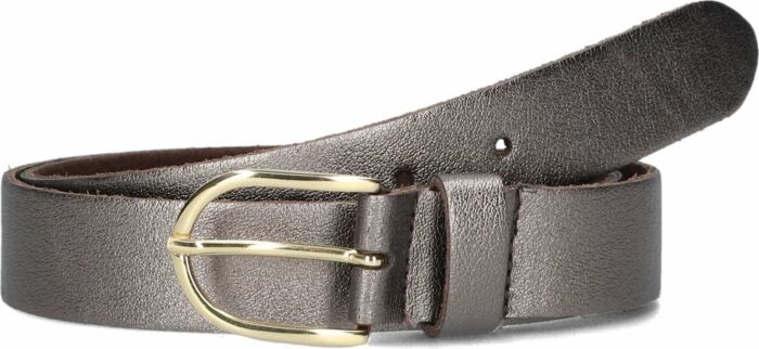 Metallic bubble belt woman bronze 884-30911-8016