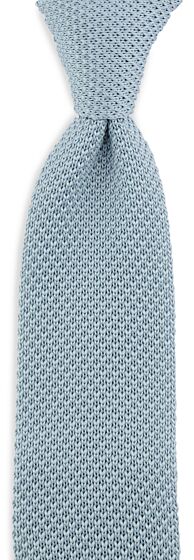 Sir Redman gebreide stropdas Stone blue SR22117