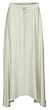 Long satin asymmetrical skirt 1401172-213-10103