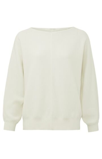Boatneck sweater WOOL WHITE 1-000102-207-99691