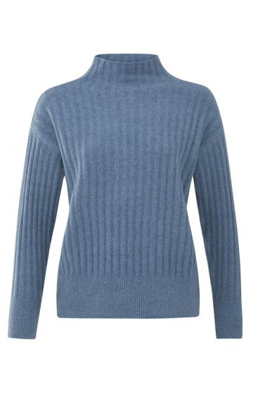 Ribbed turtleneck sweater 1-000122-209-73912