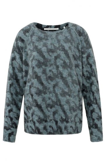 Sweater print BLUE 1-000303-310-842141