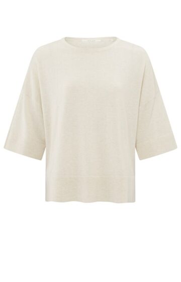 Knitted t-shirt NATURE MELANGE 1-000454-503-99993