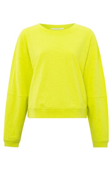 Sweatshirt slub NEON YELLOW 1-109066-407-99896