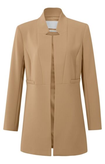 Long blazer with fancy collar 1-501007-210-71328