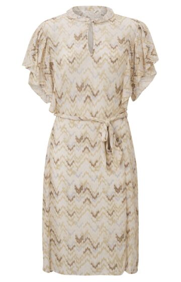 Dress with print PEARL BLUE 1-601055-305-442061