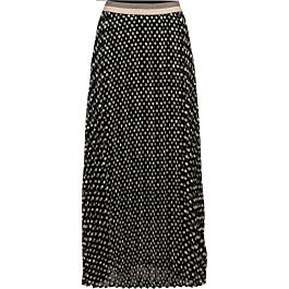 Rok SUMMUM lang pliss double dot black online bestellen Henri s