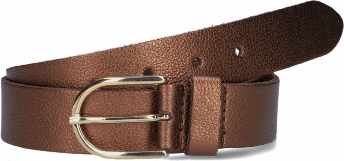 Metallic bubble belt woman copper 884-30911-8004