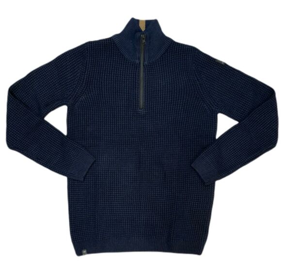 Half zip collar cotton acrylic VKW217336-5073