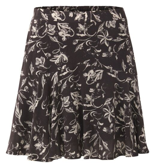 Mini skirt with print BLACK 1-401002-208-911001